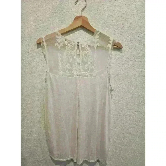 White lace blouse. Size Medium. For love and lemons style - Picture 1 of 3